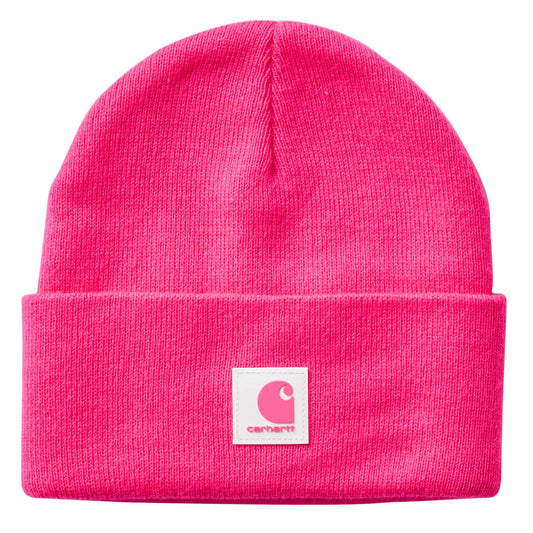 Kids'Rubber Patch Watch Cap Beanie (B/T/C/Y)