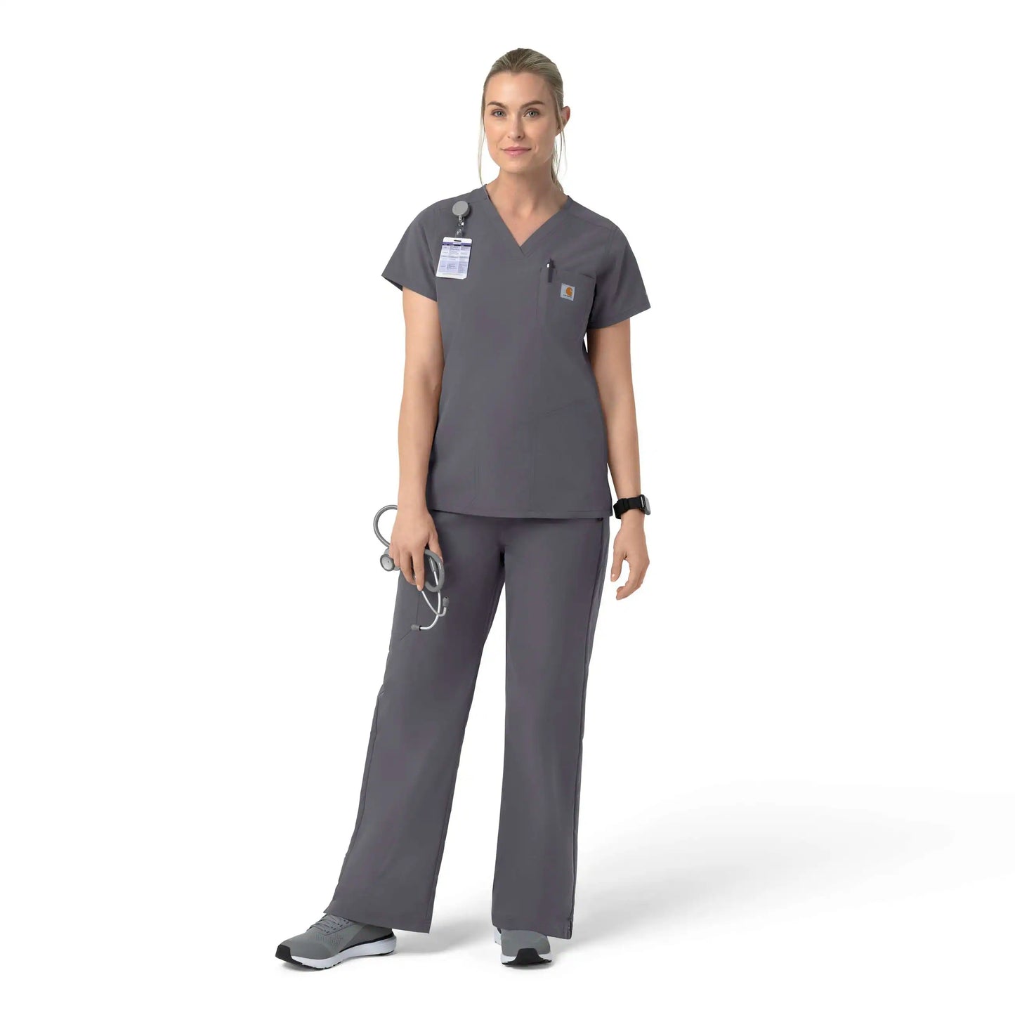 Women's Rugged Flex FLD V-Neck Scrub Top