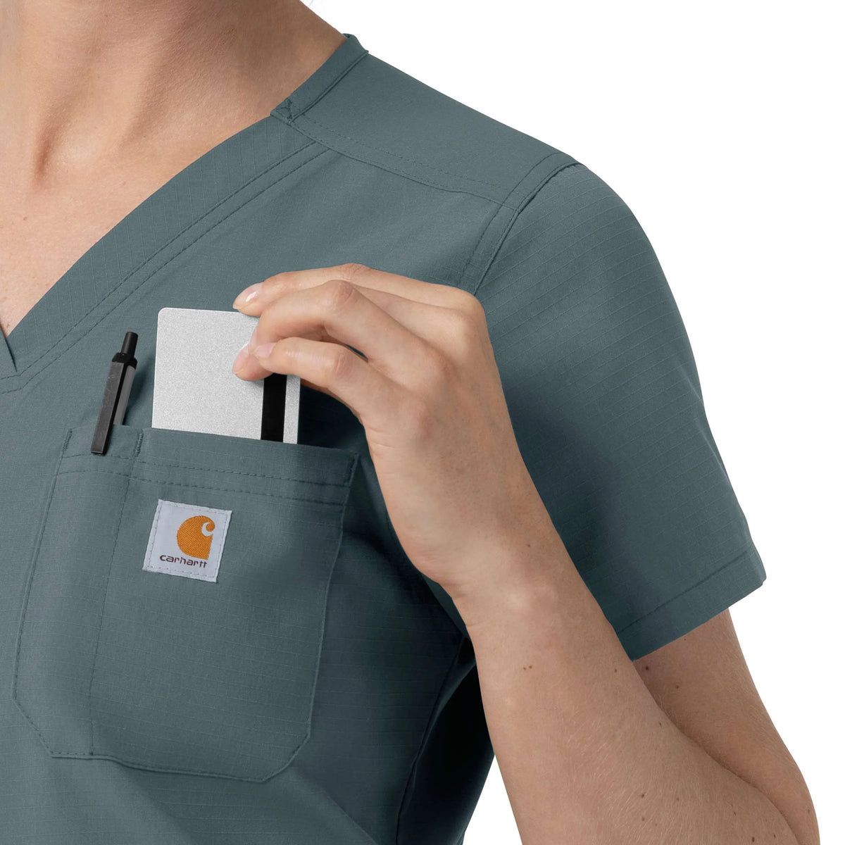 Women's Rugged Flex FLD V-Neck Scrub Top