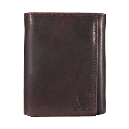 Oil Tan Leather Trifold Wallet