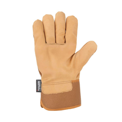 Insulated Duck Synthetic Leather Safety Cuff Glove