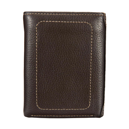 Pebble Leather Trifold Wallet