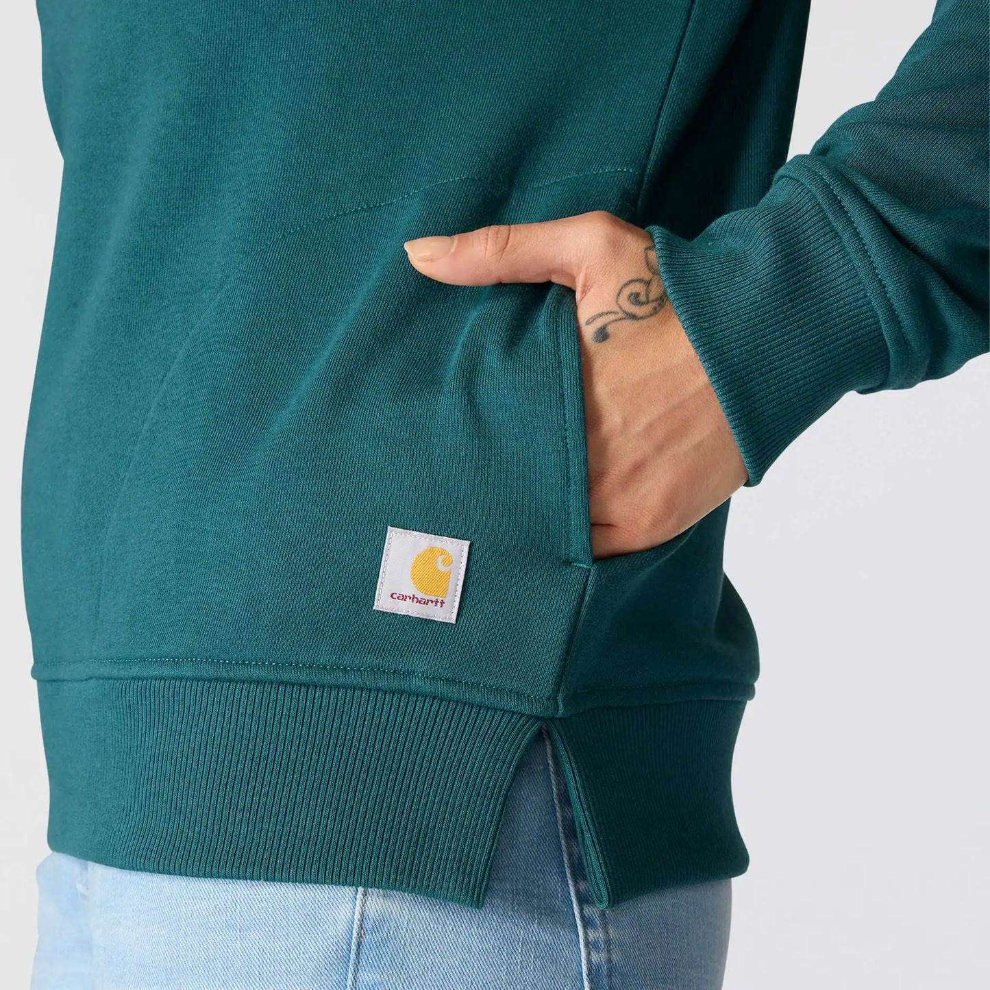 Women's TENCEL™ Fiber Series Half-Zip Sweatshirt