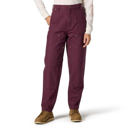 Women's Vintage Fit Double-Front Canvas Pant