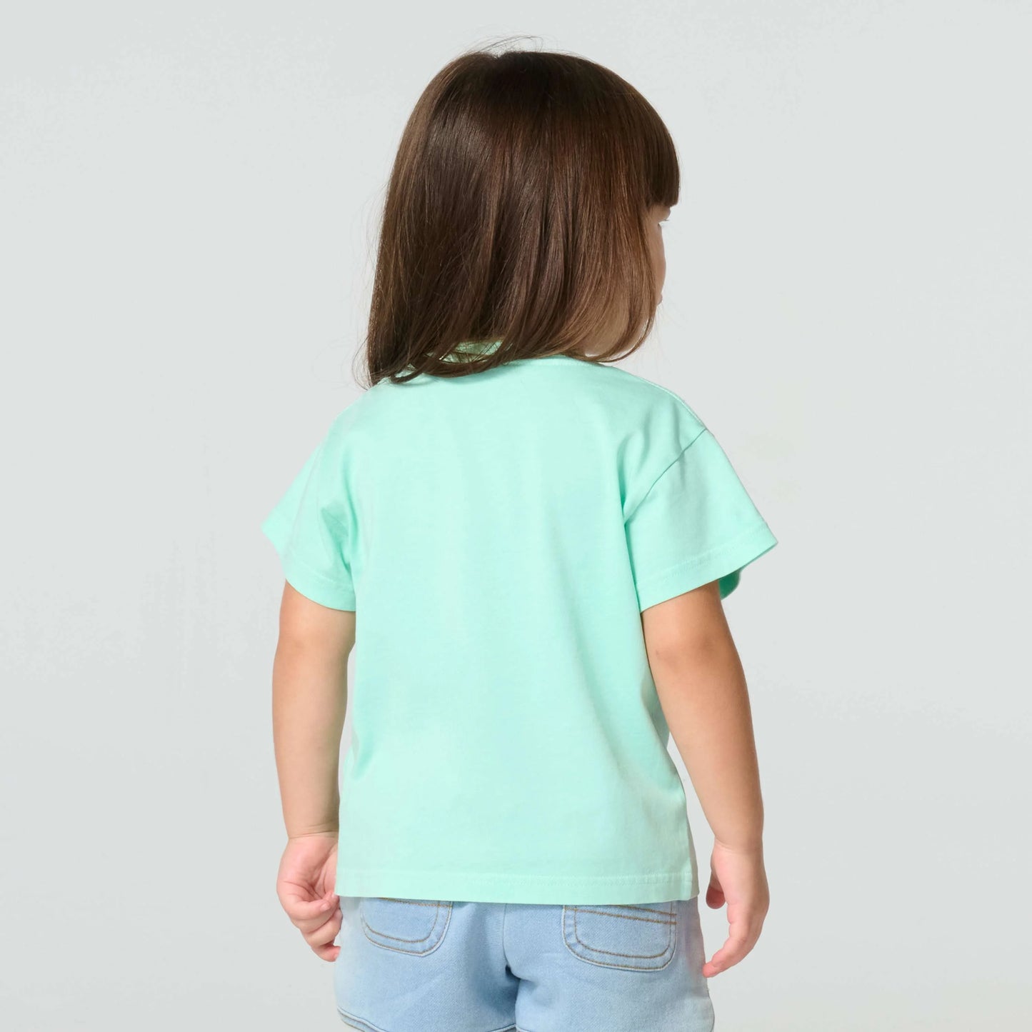 Girls' Short Sleeve Re-Engineered Garment Dye Pocket T-Shirt (Child/Toddler/Youth)