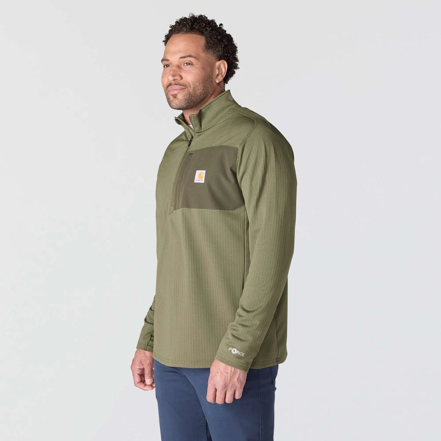 Force Ironwood Relaxed 1/2-Zip Mock Neck