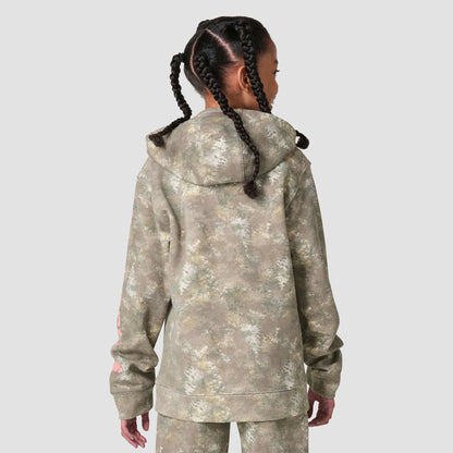 Girls' Long Sleeve Hooded Camo Graphic Sweatshirt (Child/Youth)