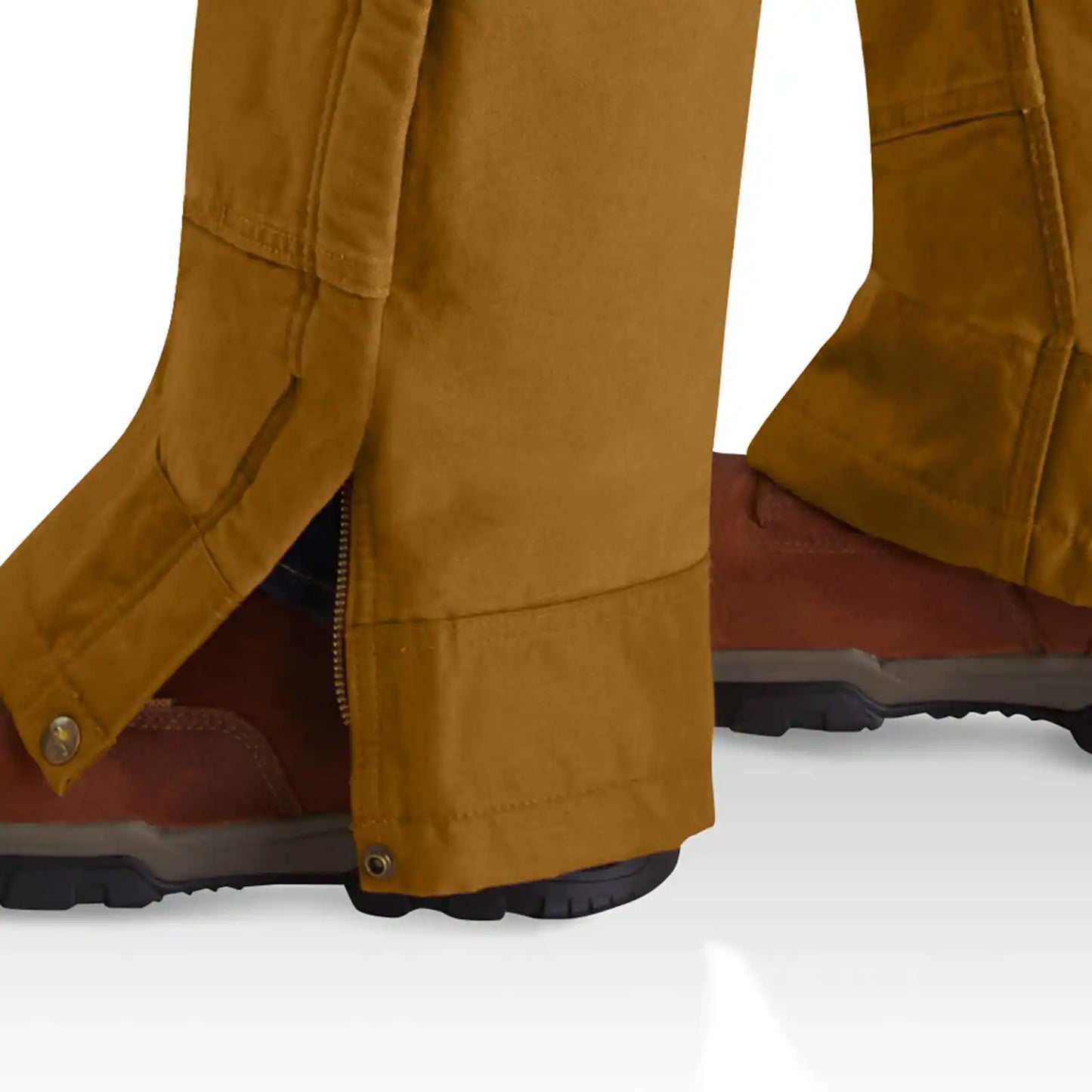 Washed Duck Insulated Bib Overall