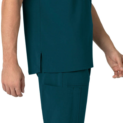 Force Cross-Flex Men's Henley Scrub Top
