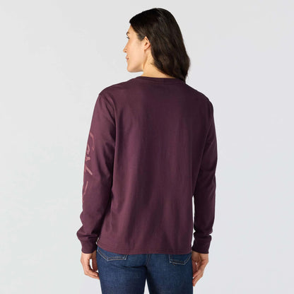 Women's Irvine Loose LS Logo T-Shirt