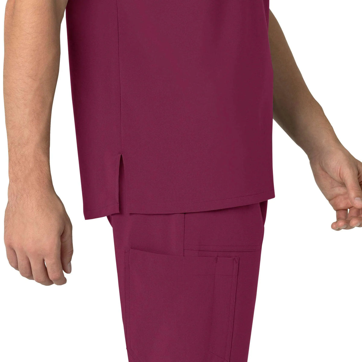Force Cross-Flex Men's Henley Scrub Top