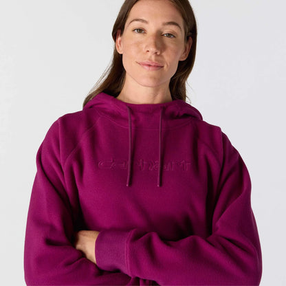 Women's Carhartt Force® Oversized-Fit Fleece Hooded Sweatshirt