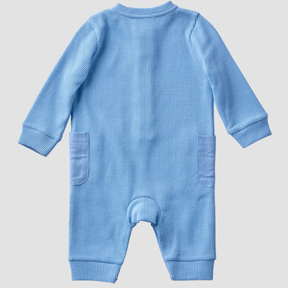 Kids' Long Sleeve Thermal Henley Coverall (Baby)