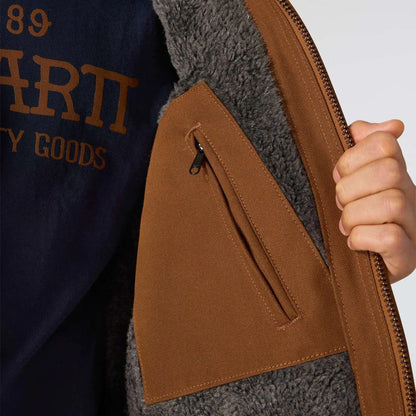 Crafted Series Duck Sherpa Lined Chore Jacket