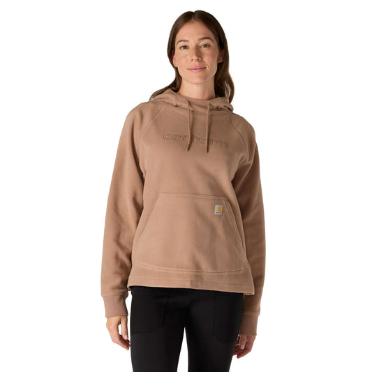 Women's Carhartt Force® Oversized-Fit Fleece Hooded Sweatshirt