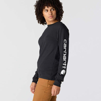 Women's Dearborn Loose LS Logo T-Shirt