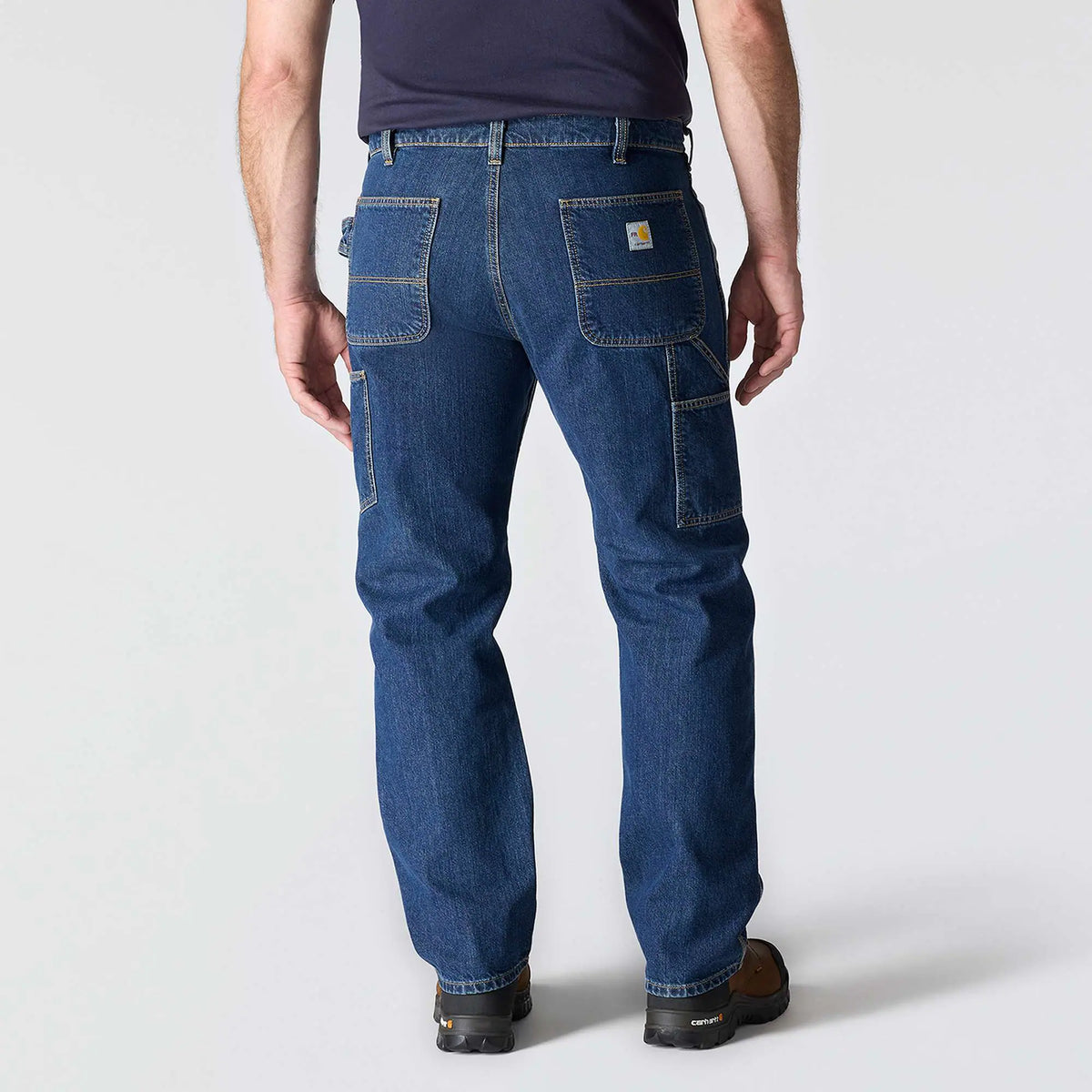 FR Loose Straight Denim Dungaree
