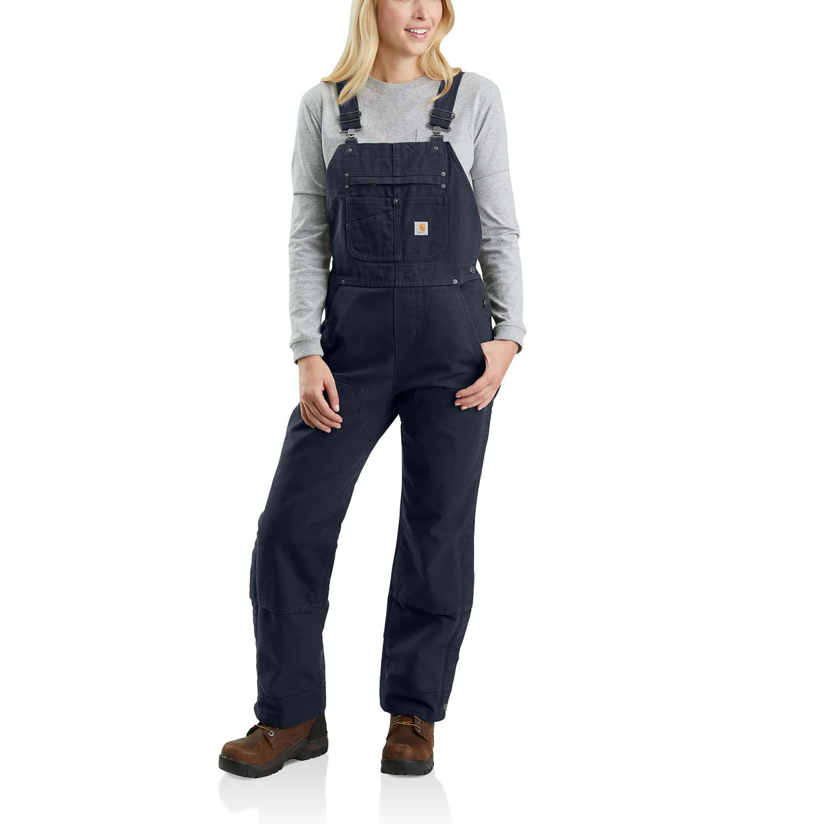 Women's Washed Duck Insulated Bib Overall
