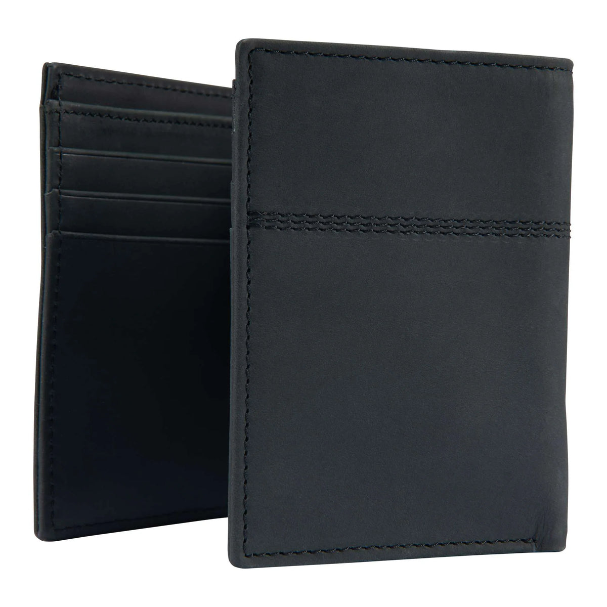 Saddle Leather Trifold Wallet