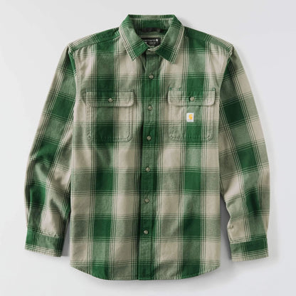 Hubbard Loose LS Plaid Shirt