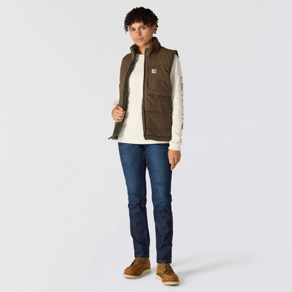 Women's Montana Puffer Vest - Insulated - Reversible