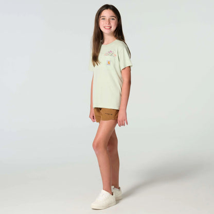 Girls' Short Sleeve Garden Pocket T-Shirt (Child/Toddler/Youth)