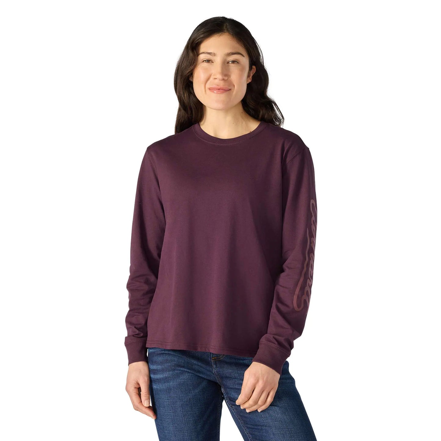 Women's Irvine Loose LS Logo T-Shirt
