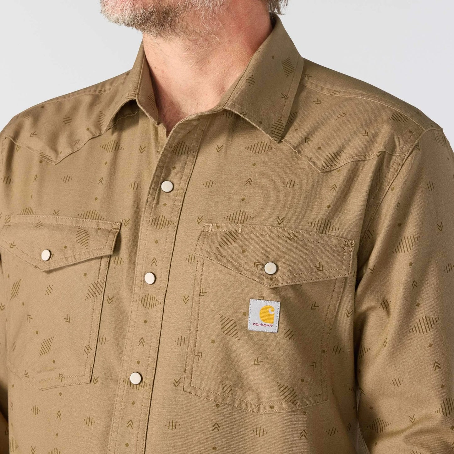 Montana Rugged Flex™ Relaxed Fit Lightweight Long-Sleeve Snap-Front Plaid Shirt