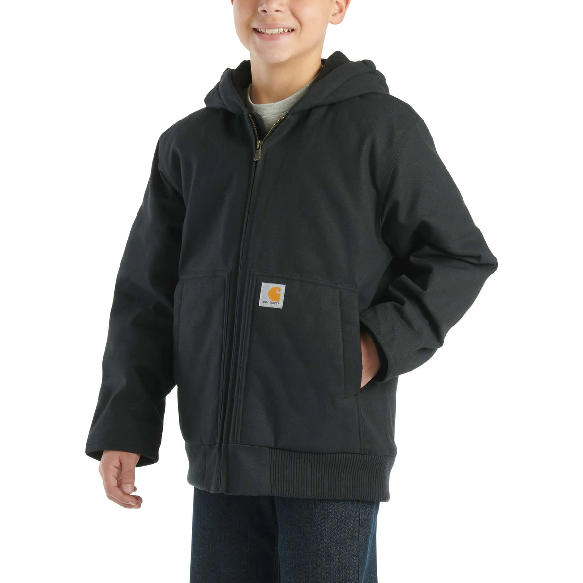 Boys' Flannel Quilt Lined Active Jac (Child/Youth)