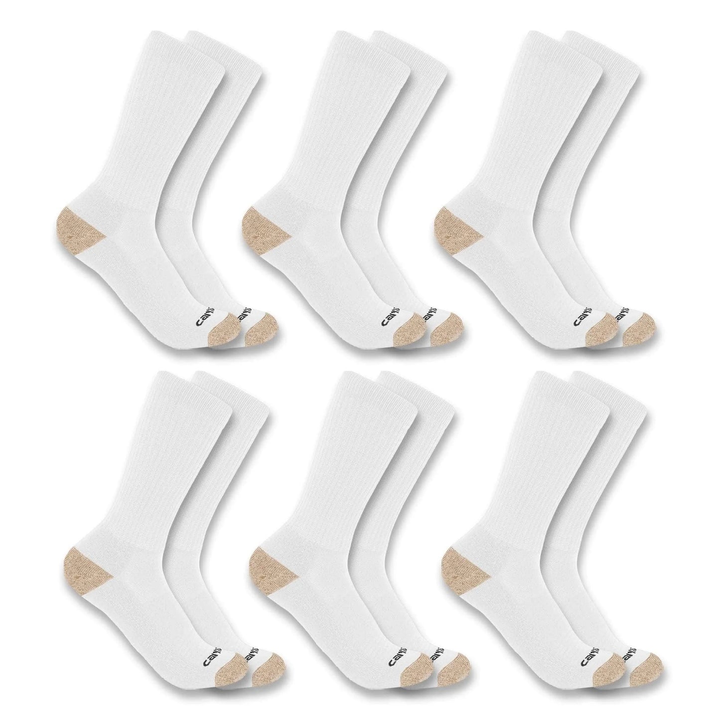Midweight Crew Sock 6-Pack
