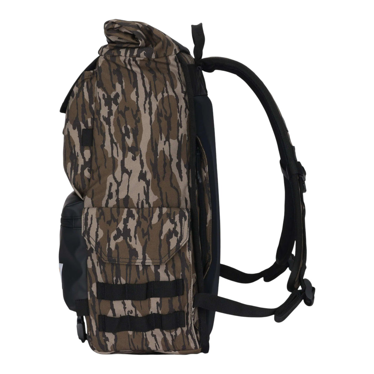 40L Nylon Roll-Top Backpack