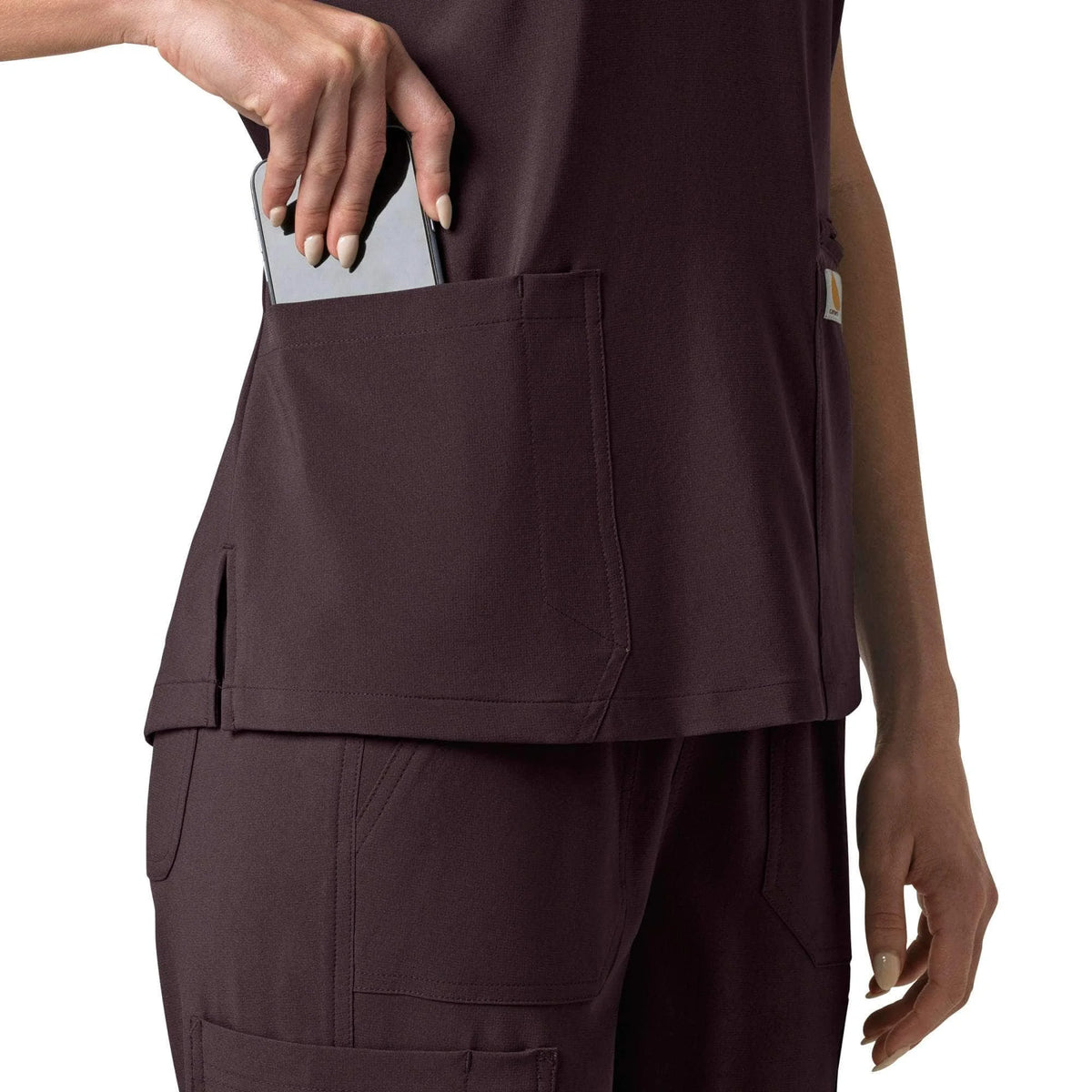Women's Force Cross-Flex  Flex Panel V-Neck Scrub Top