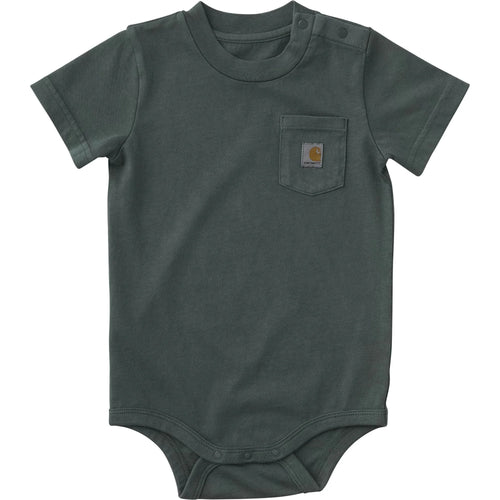 Boys' Short Sleeve Pocket Bodysuit (Baby)