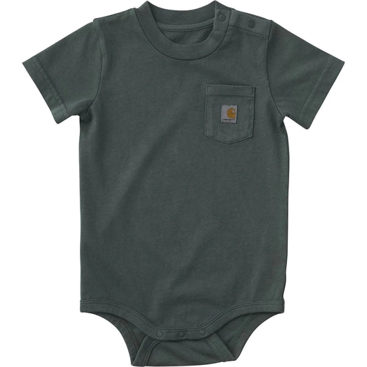 Boys' Short Sleeve Pocket Bodysuit (Baby)