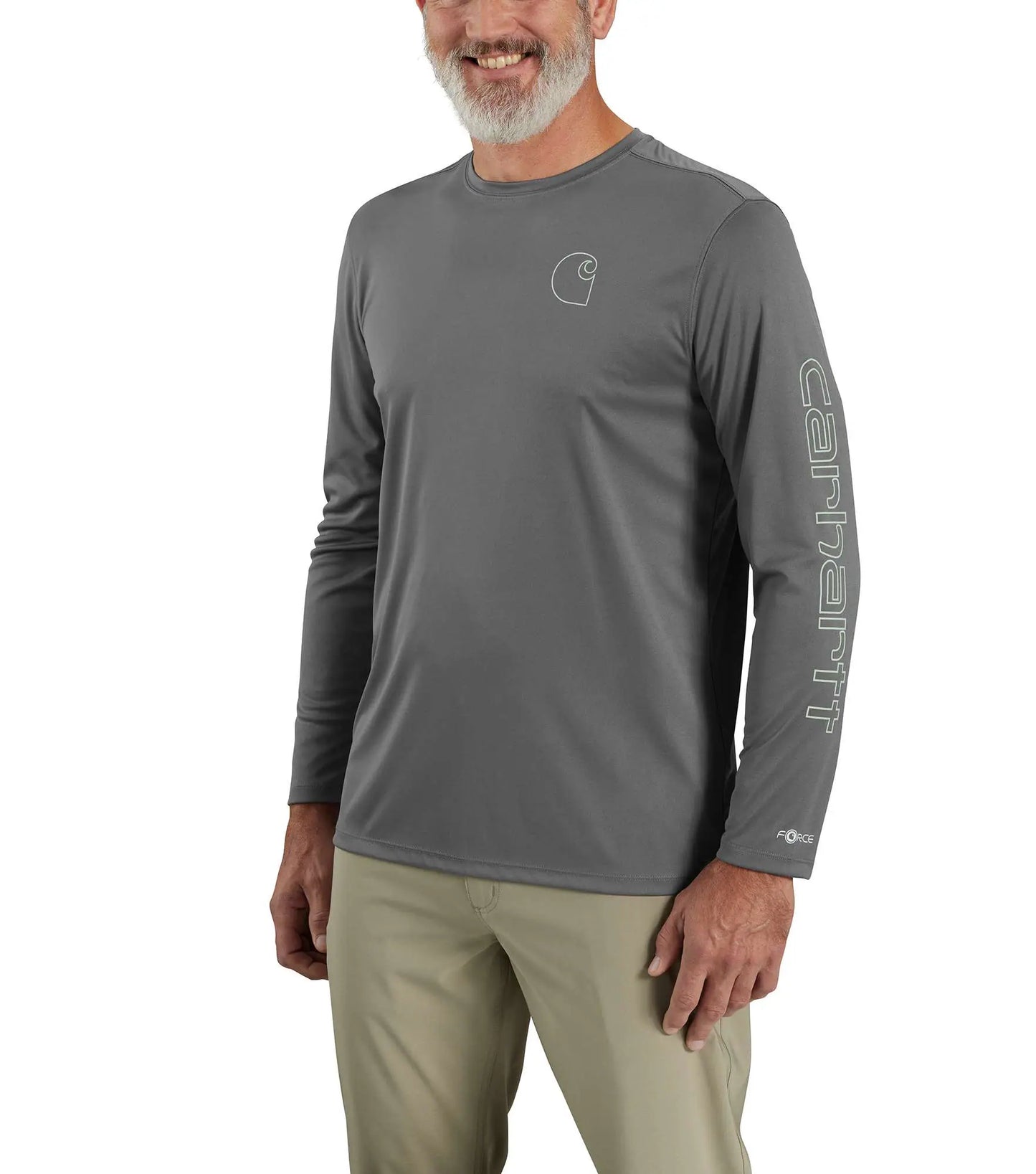 Force Sun Defender™ Relaxed LS Logo T-Shirt