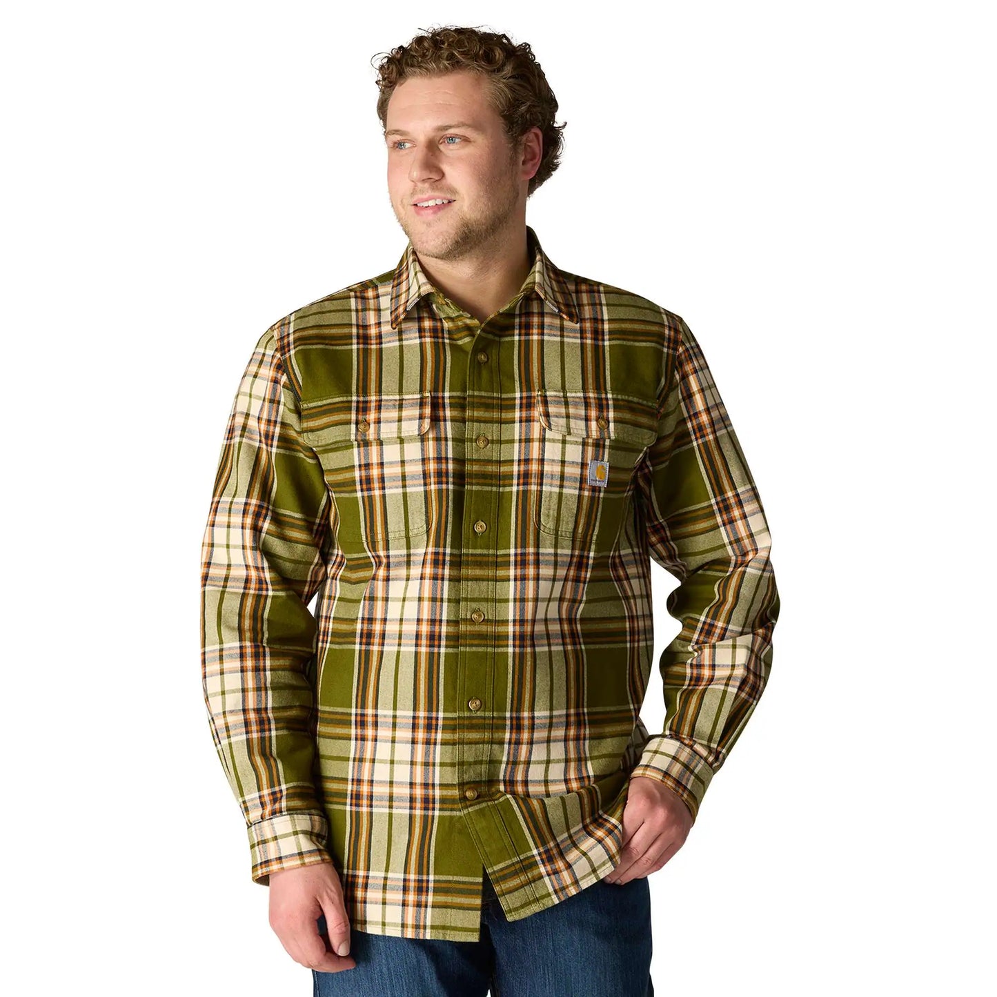 Hubbard Loose LS Plaid Shirt
