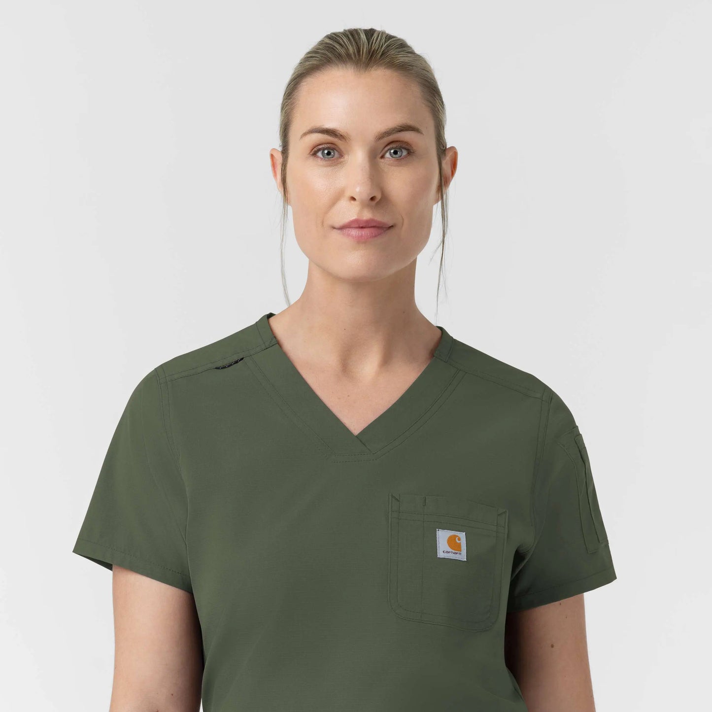 Women's Rugged Flex FLD Tuck-in Scrub Top