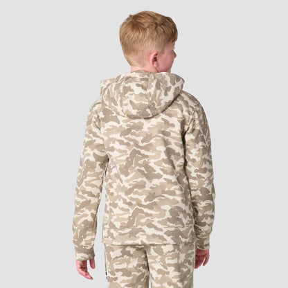 Boys' Long Sleeve Hooded Camo Print Sweatshirt (Child/Youth)