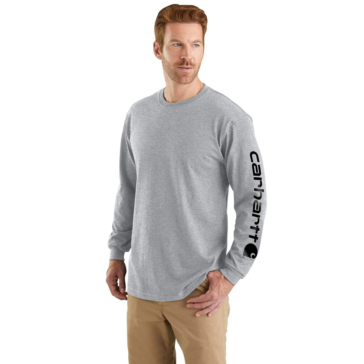 Dearborn Loose LS Logo T-Shirt