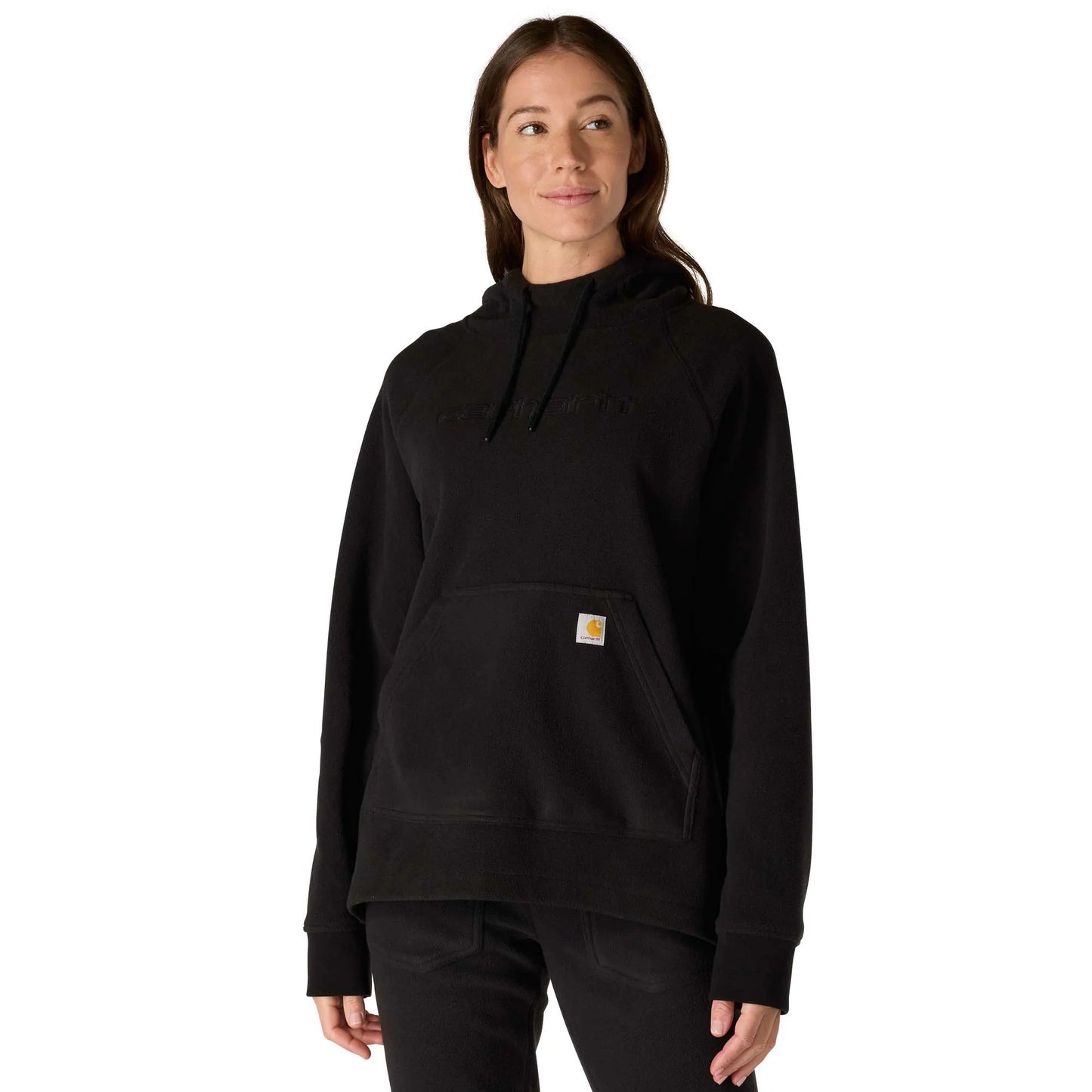 Women's Carhartt Force® Oversized-Fit Fleece Hooded Sweatshirt