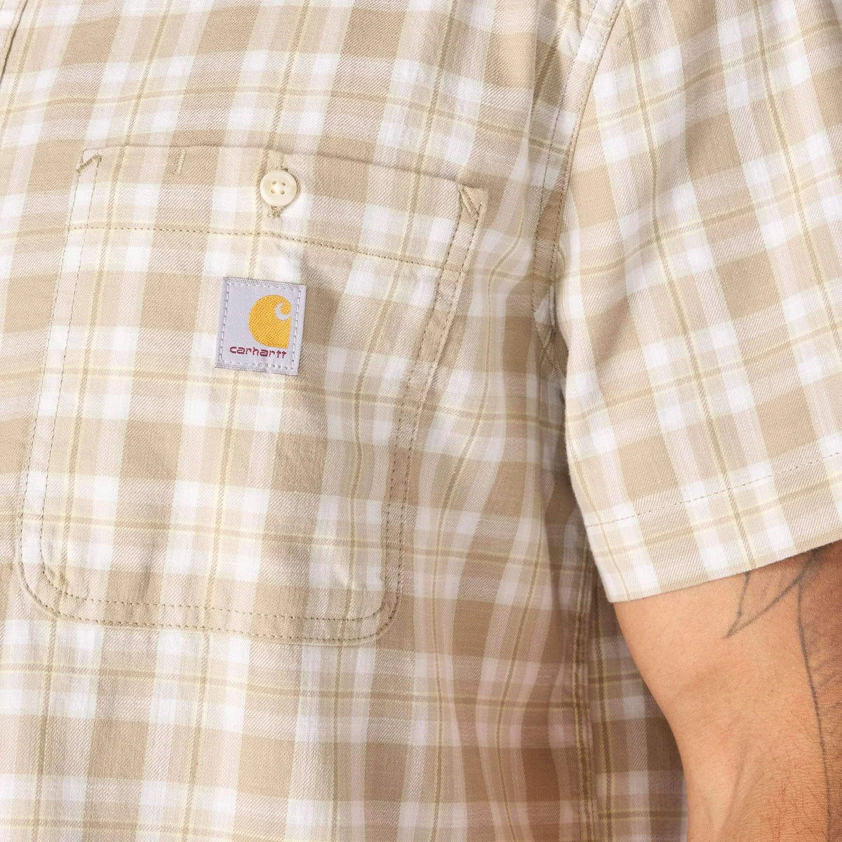 Bozeman Relaxed SS Plaid Shirt
