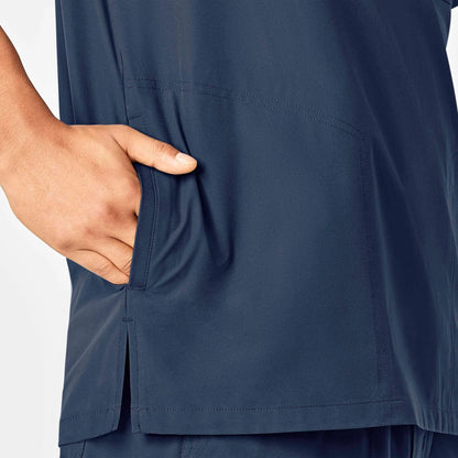 Force Essentials V-Neck Shirttail Scrub Top