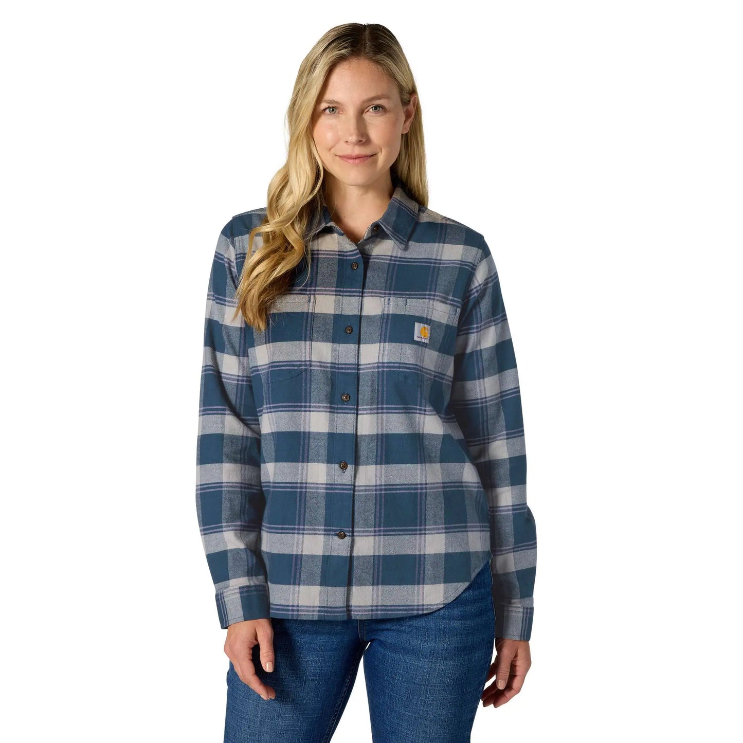 Women's Hamilton Relaxed LS Plaid Shirt