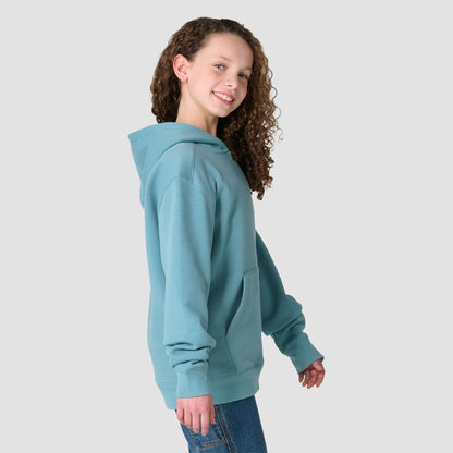 Girls' Long Sleeve Hooded Logo Sweatshirt (Child/Youth)