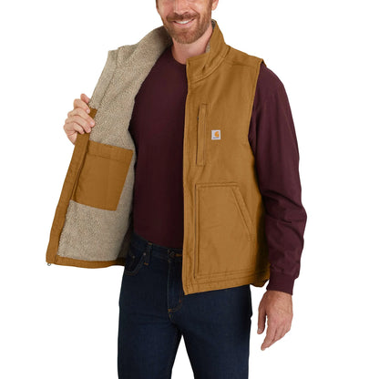 Washed Duck Mock-Neck Vest