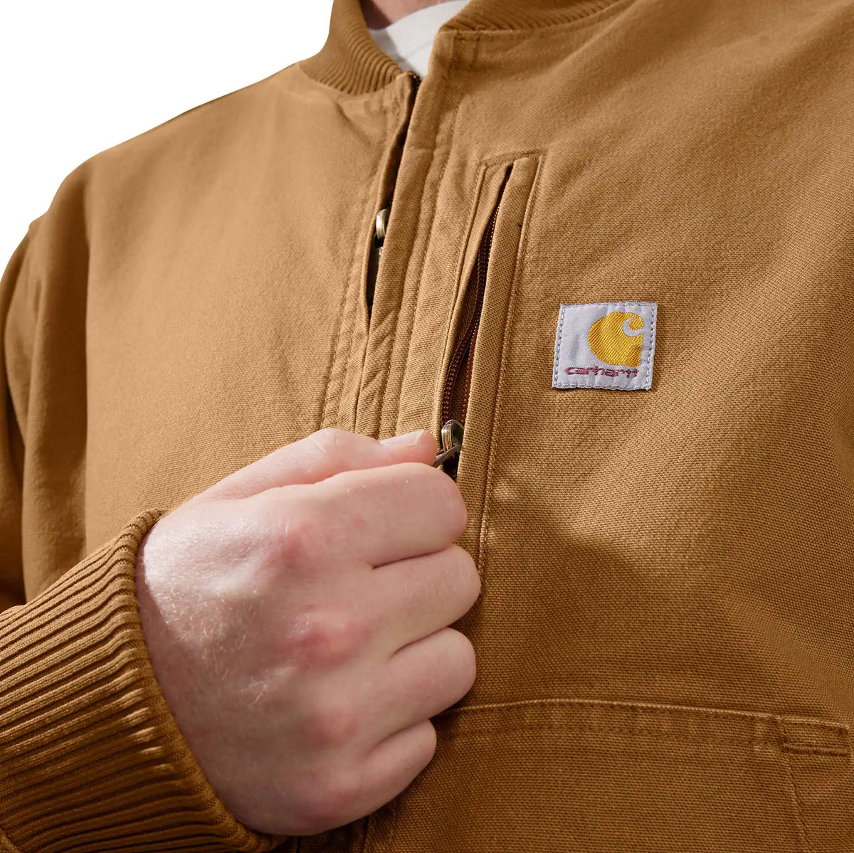 Rugged Flex® Duck Relaxed Fit Bomber Jacket