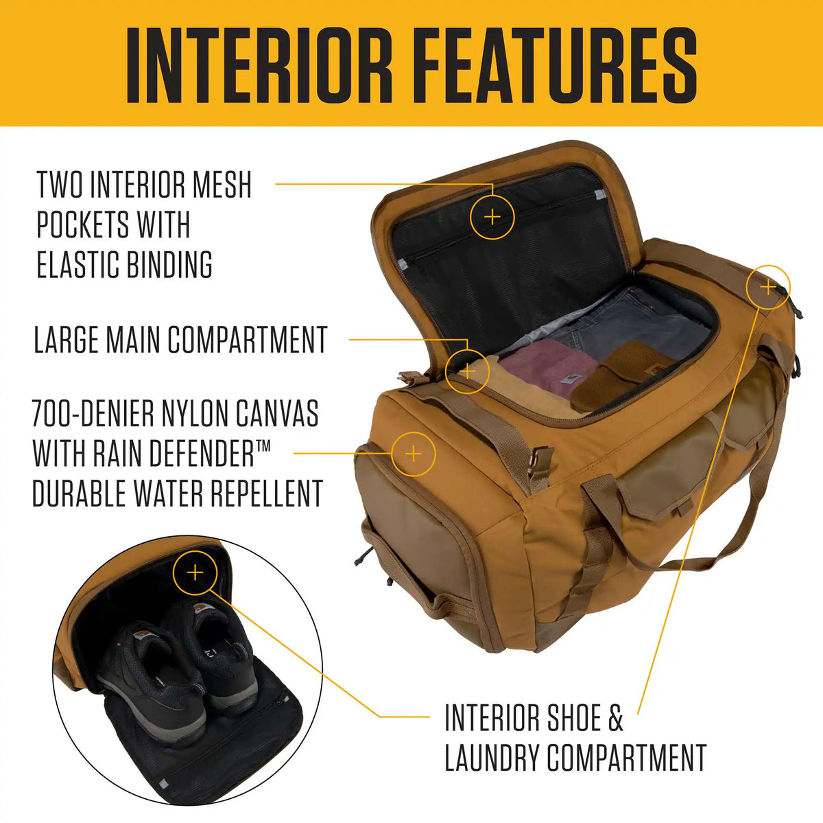 75L Nylon Heavy-Haul Duffel