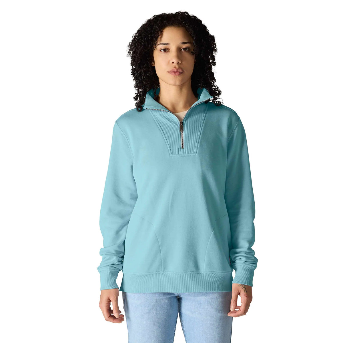 Women's TENCEL™ Fiber Series Half-Zip Sweatshirt