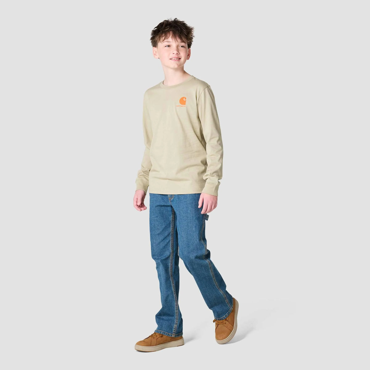 Boys' Long Sleeve Skull T-Shirt (Child/Youth)