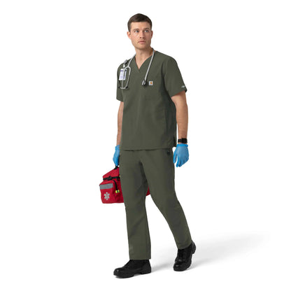 Rugged Flex FLD Ripstop V-Neck Scrub Top